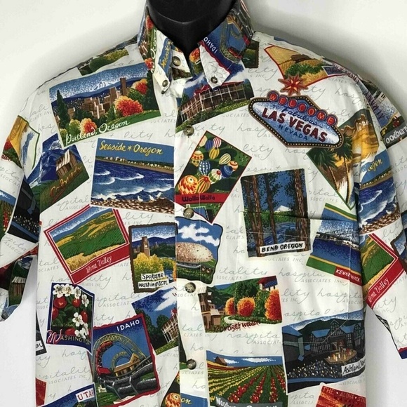 The Empire Co. Other - The Empire Co. Mens Button Down Shirt Vintage L